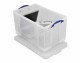 Really Useful Box Aufbewahrungsbox 84 Liter Transparent, Breite: 71 cm