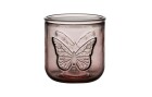 Lauvring Teelichthalter Schmetterling 1 Stück, Rosa, Detailfarbe