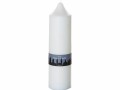 Balthasar Kerze Church Candle, Weiss 38x10 cm (HxD), Brenndauer ca