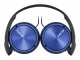 Bild 4 Sony On-Ear-Kopfhörer MDR-ZX310AP Schwarz; Blau, Detailfarbe