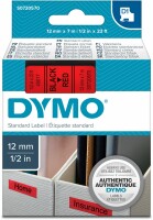 DYMO Schriftband D1 schwarz/rot S0720570 12mm/7m, Kein