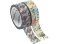 Paperblanks Washi Tape 2 Stk. Chakra/Shankha Washi, Detailfarbe: Grau