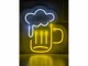 Vegas Lights LED Dekolicht Neon Sign Bier 27 x 30