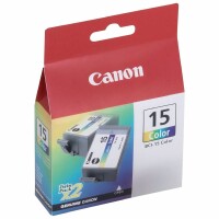 Canon Twin Pack Tinte color BCI-15CL BJ i70 2