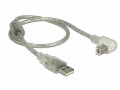 DeLock USB 2.0-Kabel 90°gewinkelt USB A - USB B