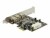 Image 2 DeLock Delock 89153 PCI Express Karte FireWire A/B,