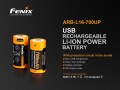 Fenix Akku ARB-L16-700UP 700 mAh, Spannung: 3.6 V, Akkukapazität
