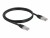 Bild 0 DeLock Patchkabel Outdoor Cat 6A, S/FTP, 1 m, Schwarz