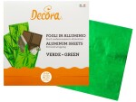 Decora Alufolie 20 cm x 0.2 m, Grün, Verpackungseinheit