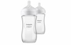PHILIPS AVENT Natural Response Flasche, Glas 260ml 2er Pack