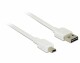 DeLock USB2.0-Easy Kabel, A-MiniB, 50cm, Weiss