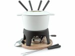 Swissmar Fleischfondue-Set Sierra 11 Teile, Schwarz/Weiss, Anzahl