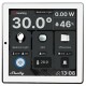 Shelly Touchpanel Android Wall Display, Weiss, Detailfarbe: Weiss