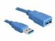 DeLock USB 3.0-Verlängerungskabel USB A - USB A