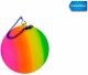 ROOST     Spielball Regenbogen      21cm - 720547    mit Kordel