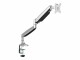 StarTech.com - Desk Mount Monitor Arm - Full Motion Articulating - Monitors 12" to 34" Adjustable VESA Single Monitor Arm - Desk & Grommet Clamp -Silver (ARMPIVOTHD)