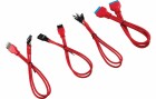 Corsair Frontpanel-Kabel Premium Sleeved Verlängerungskit Rot