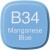 Bild 0 COPIC Marker Classic 2007574 B34 - Manganese Blue, Kein