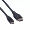 Bild 2 Roline HDMI-Micro HDMI Verbindungskabel - 2 m - Highspeed - 4K - 3D - Schwarz