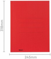 BIELLA Aktensammler Recycolor 17243045U 3 Klappen, rot