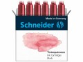 Schneider Tintenpatrone Callissima 6 Stück, Blush, Detailfarbe: Rot