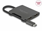 DeLock Adapter 4K 60Hz, schwarz USB Type-C - HDMI