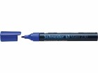 Schneider Permanent-Marker Maxx 230 Blau, Oberfläche: Holz, Metall