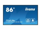 iiyama Monitor ProLite LH8654UHS-B1AG, Bildschirmdiagonale: 85.6 "