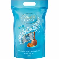 LINDT Lindor Kugeln 660254 Saltet Caramel 1000g, Kein