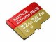 SanDisk Extreme PLUS - Carte mémoire flash (adaptateur microSDHC