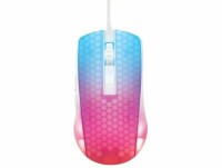 DELTACO Ultralight Gaming Mouse, RGB GAM-144-W Semi-Transparent