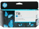 HP Inc. HP Tinte Nr. 738 (498N5A) Cyan, Druckleistung Seiten