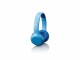 Lenco Wireless On-Ear-Kopfhörer HPB-110 Blau, Detailfarbe