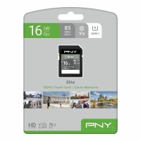 PNY       PNY Elite SDHC Card R100MB/s 16GB P-SD16GU1100EL-GE, Kein