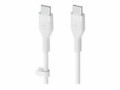 BELKIN BOOST CHARGE - USB cable - USB-C (M) to USB-C (M) - 1 m - white