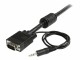 StarTech.com - 15m Coax High Resolution Monitor VGA Video Cable with Audio
