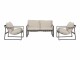 Schou Loungeset Janni, Set 3-teilig, Flint Grey, Material