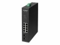 Edimax Pro Rail PoE+ Switch IGS-1210P 10 Port, SFP Anschlüsse