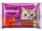 Whiskas Nassfutter Klassische Auswahl in Sauce 1+, 4 x