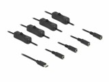 DeLock Hohlstecker Kabel USB Type-C zu 4 x DC