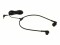 Bild 1 Olympus Headset E-62 Stereo Schwarz, Kapazität Wattstunden: Wh