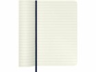 Moleskine Notizbuch A6 Softcover Liniert Saphier, Bindungsart