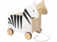 small foot Spielzeugkiste mit Rollen Zebra «Wildlife», Material: Holz