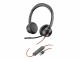 POLY Blackwire 8225 - Headset - On-Ear - kabelgebunden