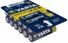 Varta Batterie Longlife AA 12 Stück, Batterietyp: AA