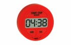 TFA Dostmann Timer Digital mit Stoppuhr, Rot, Bausatzart: Timer