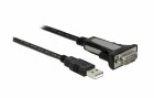 DeLock Serial-Adapter USB-A zu RS-232 DB9, 3m, Datenanschluss