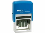 Colop Stempel Printer S220 Dater Text, Blau, Motiv: Text