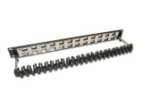 Wirewin Patchpanel 24 Port, Keystone, 1HE 19" Rack, Montage