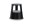 WEDO Rollhocker Step Metall, Schwarz, Detailfarbe: Schwarz, Anzahl Rollen: 3, Belastbarkeit: 150 kg